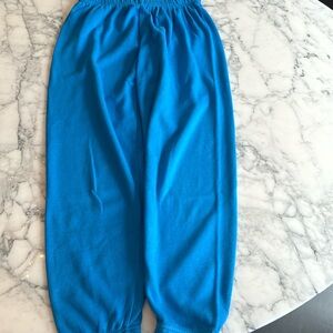 Katie J Bright Blue Sweatsuit